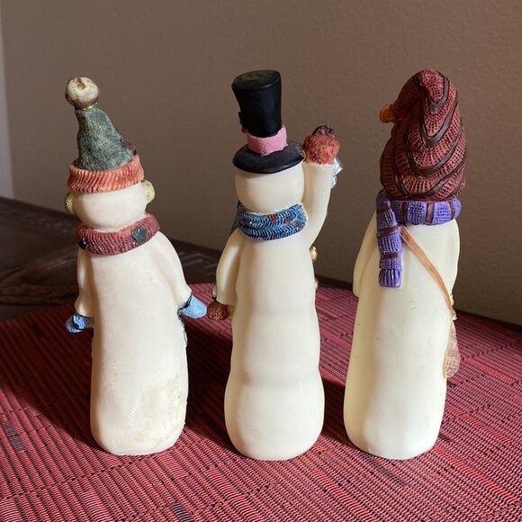 Three Adorable Holiday Snowmen - Picture 3 of 12